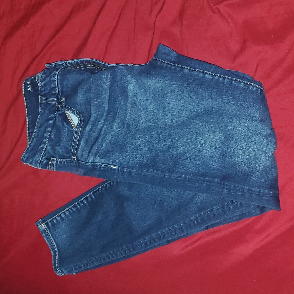 AE skinny jeans size 12
